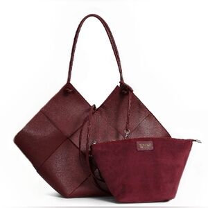 NWT Bob Ore Taylor Tote Purse Handbag in Plum